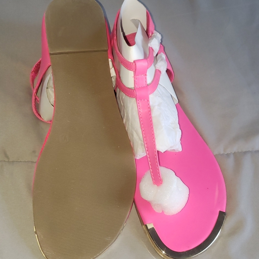 Hot Pink ANKLE Sandles